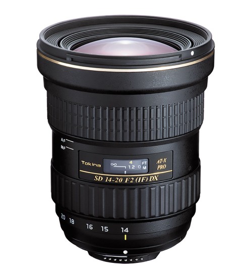Tokina for Nikon F AT-X 14-20mm f/2 PRO DX Lens